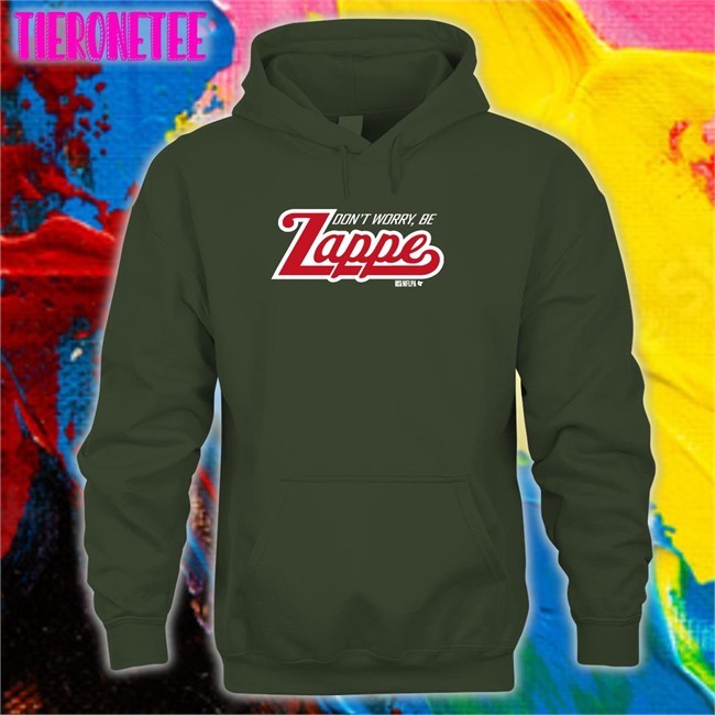 Bailey Zappe Don't Worry Be Zappe Hooded Sweatshirt Breakingt