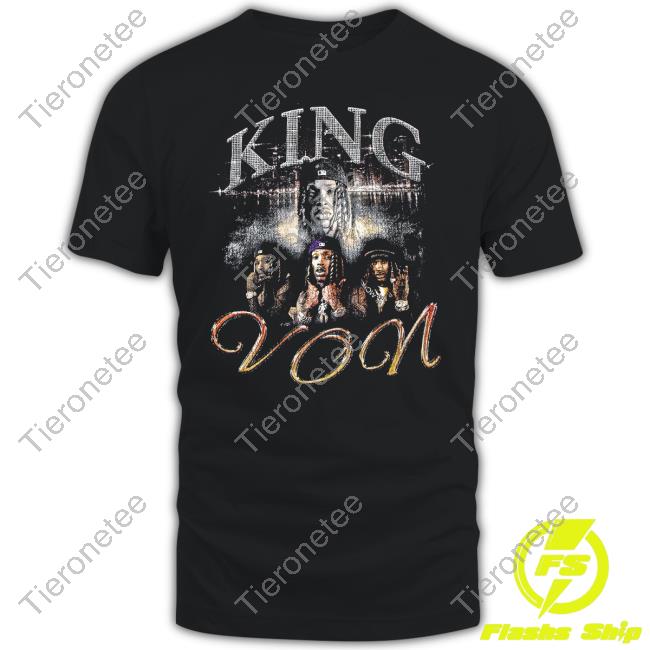 King Von Merch Vons City T Shirt