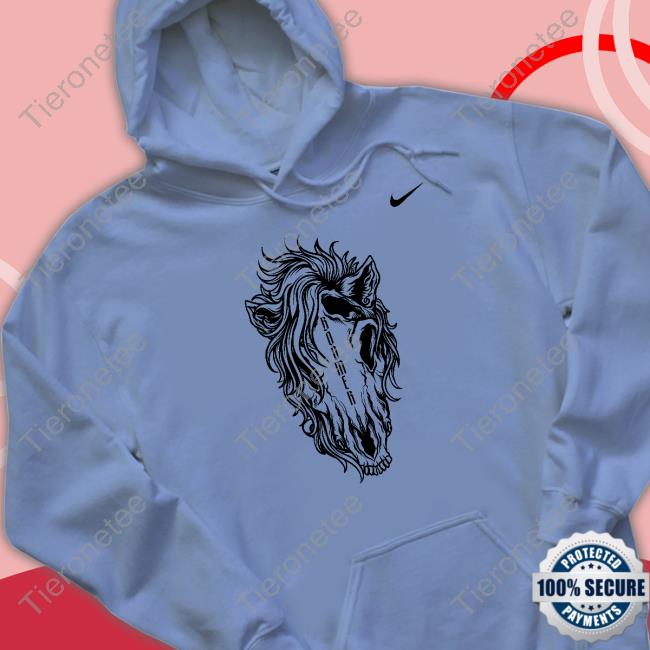 Oklahoma Sooners Boomer Horse Skull Nike T Shirt
