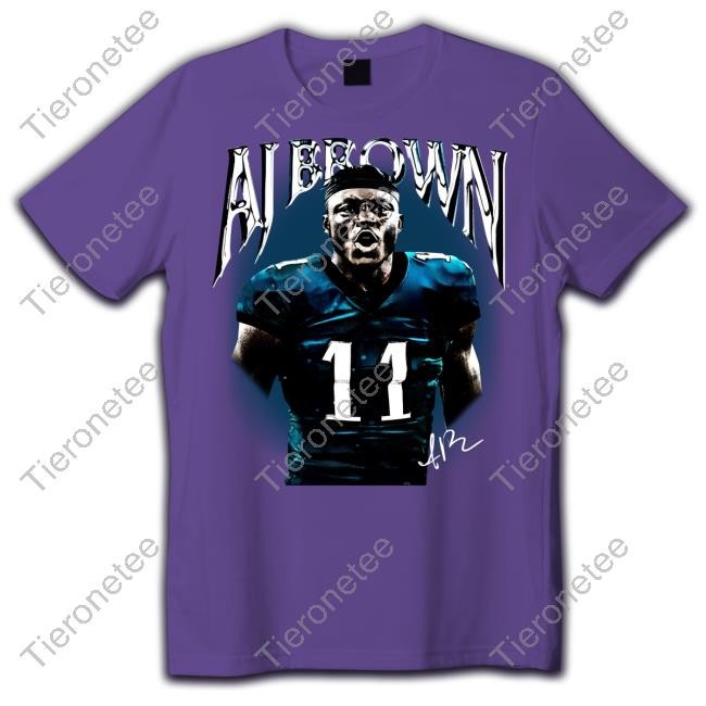 Quez Watkins AJ Brown Shirt Dave Zangaro AJ Brown Shirts