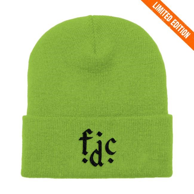 Romance Fdc Monogram Green Beanie Fontaines D.C.