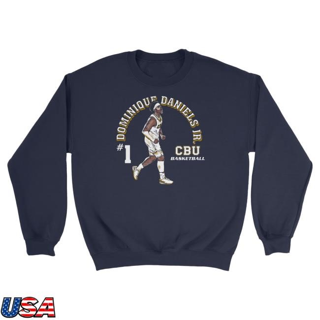 Casual NCAA Cartoon Tee – Nil Store Cal Baptist Dominique Daniels Jr. Fan Wardrobe Pick