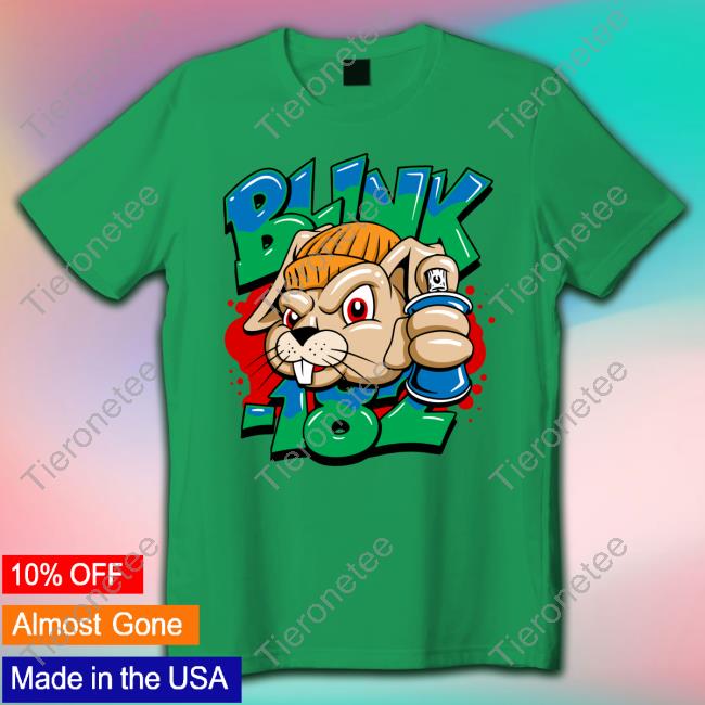 Blink 182 Merch Graf Bunny Youth Crewneck Sweatshirt