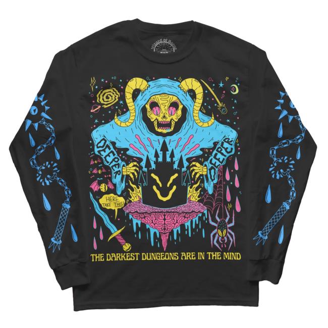 Wizard Of Barge Store Dungeon Minded Long Sleeve Shirt