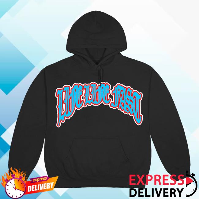 Official Roddy Ricch Merch Roddy Ricch Live Life Fast Angel Crewneck Sweatshirt