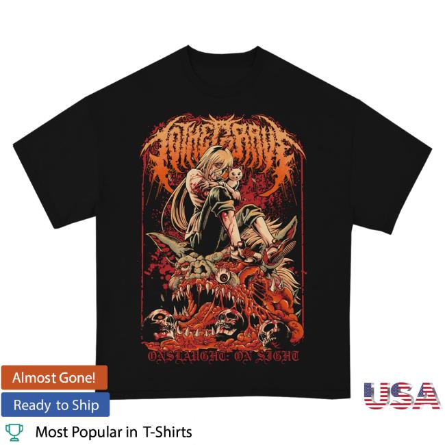 Official Risingmerch Rising merch To The Grave Onslaught On Sight Power Tee