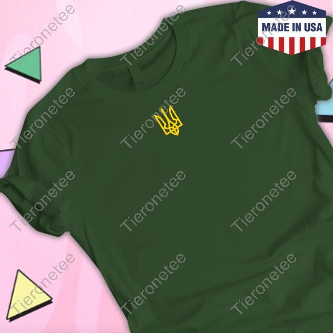 Official Volodymyr Zelensky Ukraine Logo Crewneck Sweatshirt