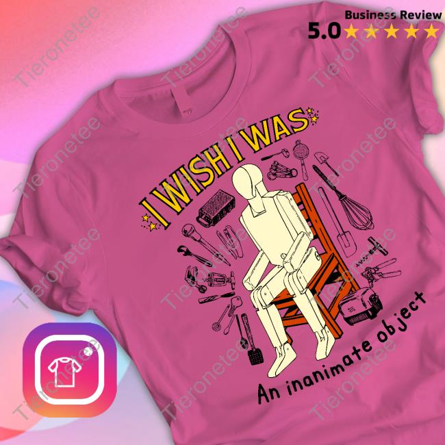 Original I Wish I Was An Inanimate Object Hoodie