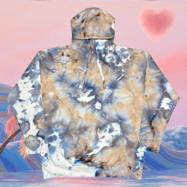 The Tie Dye Company Storm Ice Tie Dye Crew neck Sweatshirt