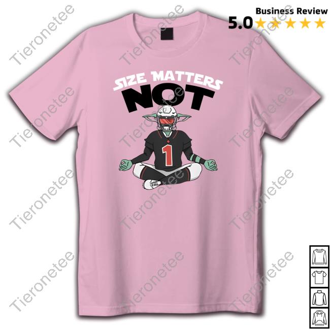 Official Tfg Size Matters Not Shirts