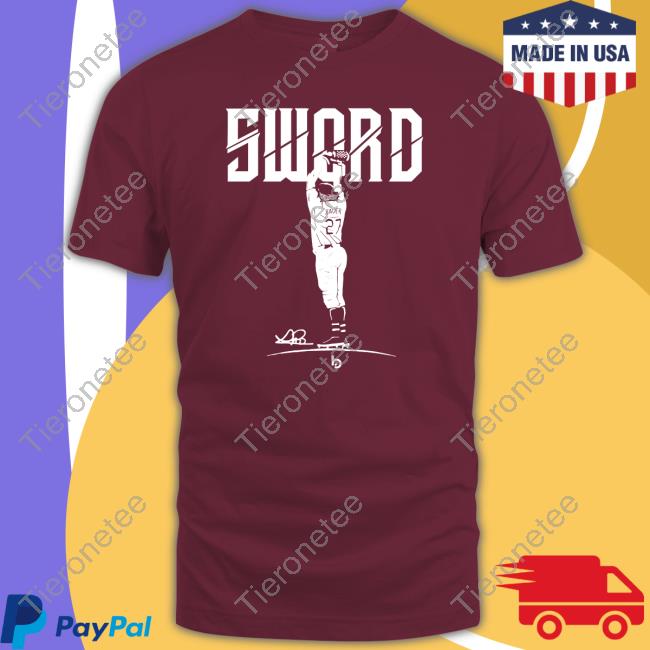Bauer Outage Sword Shirts Trevor Bauer Merch Baueroutage