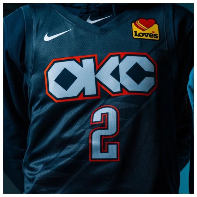 2025-26 NBA Basketball Oklahoma City Thunder SGA City Swingman Jersey