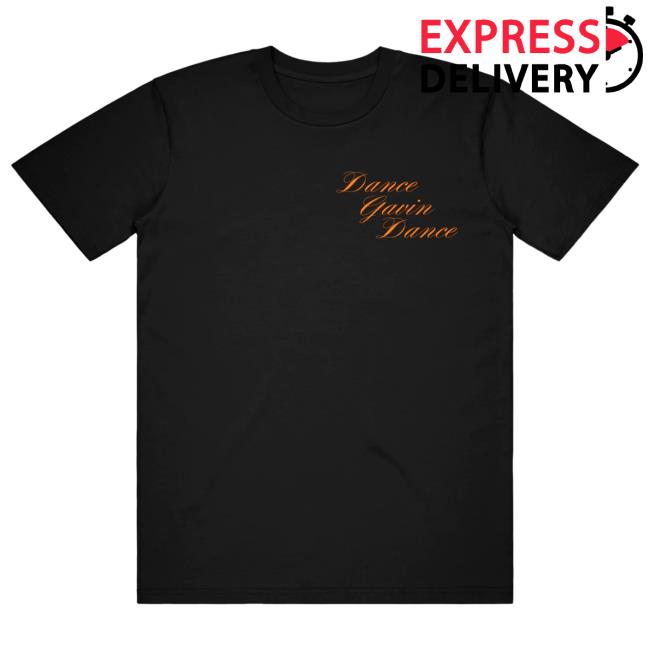 Dance Gavin Dance Strawberry Emo Couple Black Tee