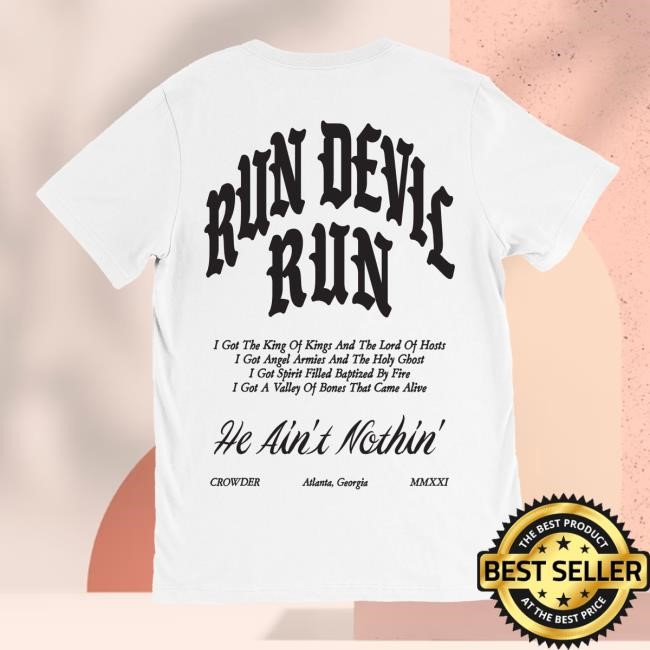 Run Devil Run Overprint Tee David Crowder