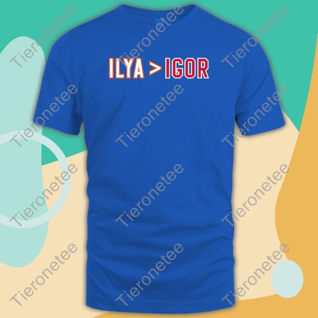 Official Ilya Is Greater Than Igor Shirt