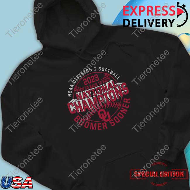 Official Oklahoma Sooners Back To Back To Back National Champions Boomer Sooner Crewneck Sweatshirt
