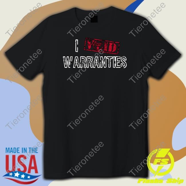 Official Tylertube I Void Warranties T Shirt