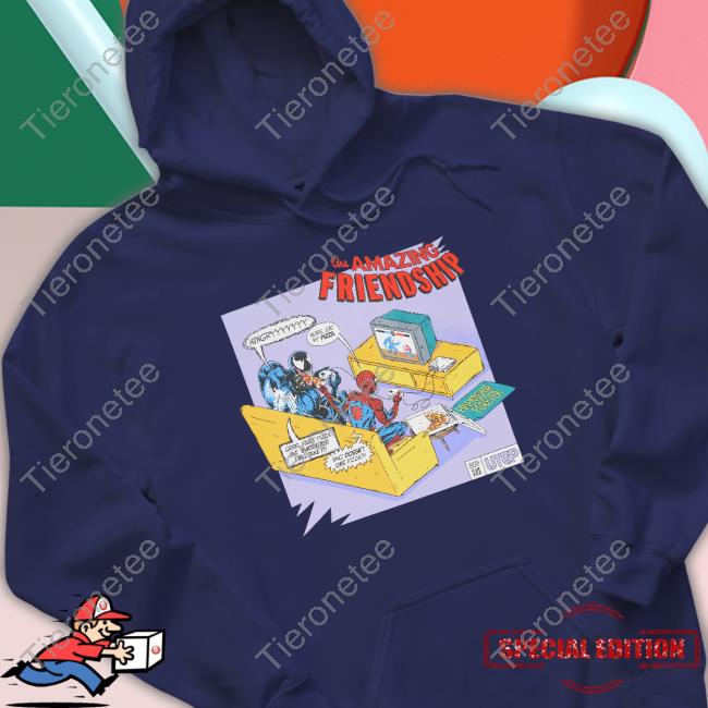Uniqlo Utgp2023 The Amazing Friendship Tee Shirt Spider-Man And Venom