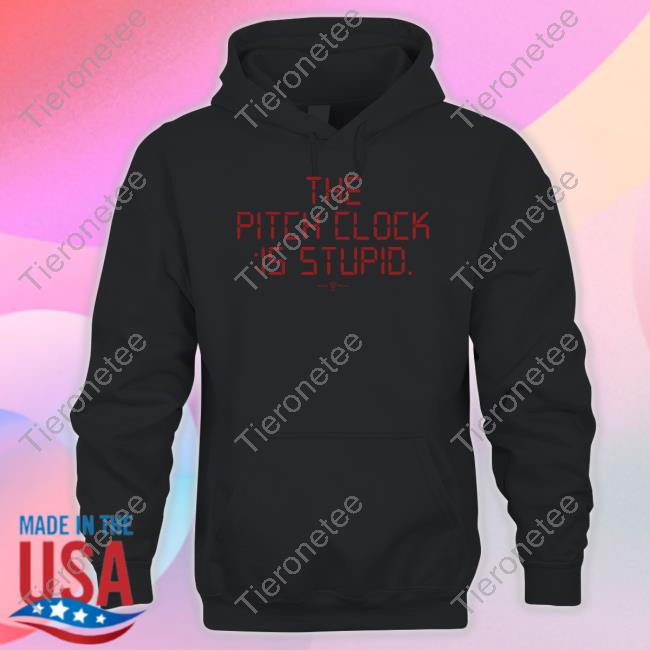 RotoWear Merch The Pitch Clock Is Stupid Sweatshirt