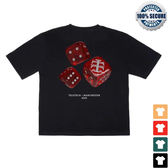 Teletech Merch Store Red Dice Classic T Shirt Teletech Clothing Shop Official Apparel