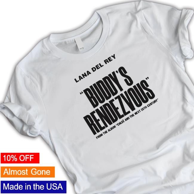 Official Buddy’s Rendezvous Lana Del Rey New Album 2022 Hooded Sweatshirt