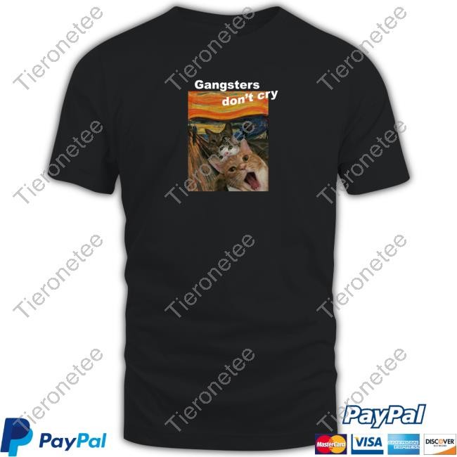 Christian Yu Gangsters Don't Cry Cat T Shirts