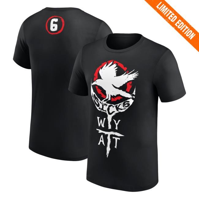 Uncle Howdy Merch Men's Black Wyatt Sicks Tee