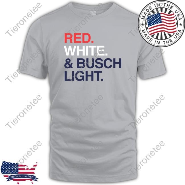 Red White And Busch Light Sweatshirt