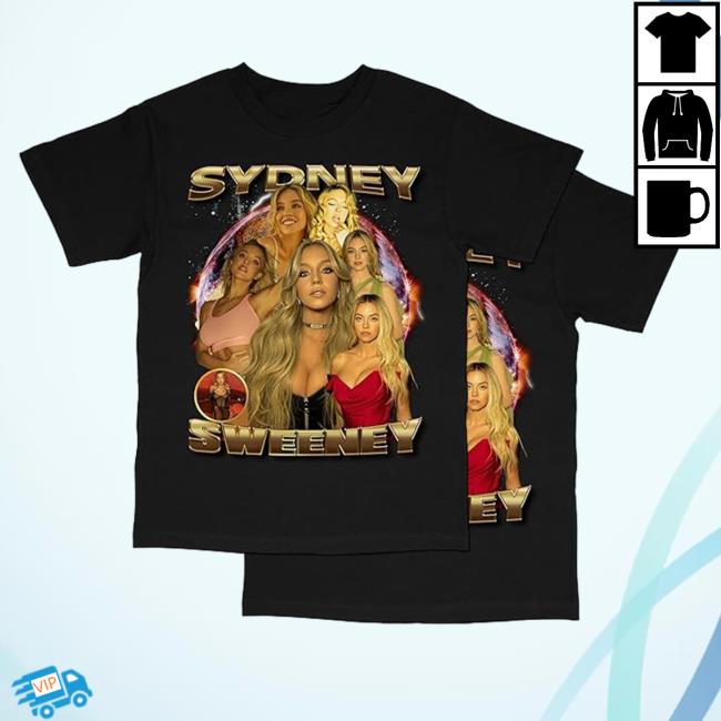 Sydney Sweeney Actress Vintage Style New Shirt