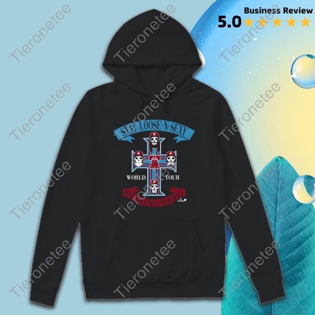 Brandon Marsh | Stay Loose N Sexy World Tour Philadelphia Baseball Crewneck Sweatshirts | BreakingT