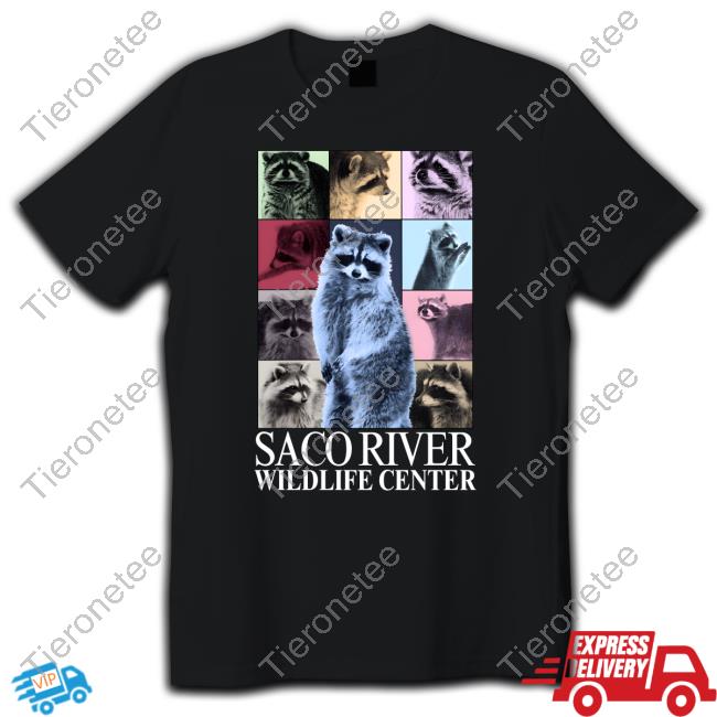 Saco River Wildlife Center Black Tee Shirt