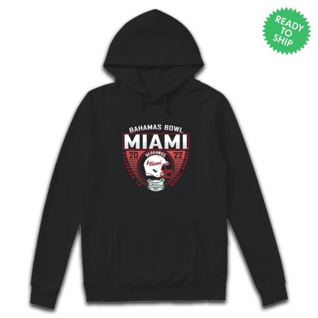 Miami University RedHawks 2022 Bahamas Bowl Bound Shirts