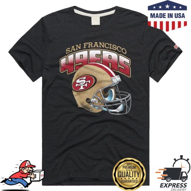 San Francisco 49ers Gradient Helmet Tees Homage | San Francisco 49ers Official | NFL Football