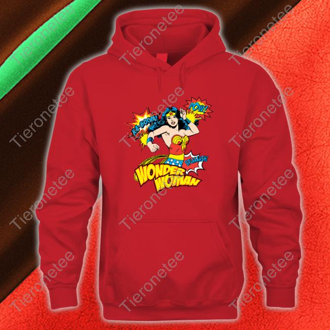 Official Dc Comics Retro Wonder Woman Hoodie