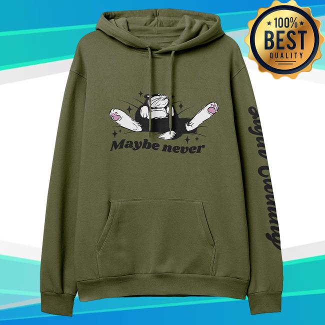 Yujin Clothing Maybe Never Crewneck Military Green