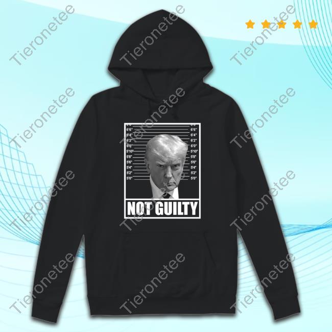 Official Trump Mugshot Not Guilty Tee Shirt