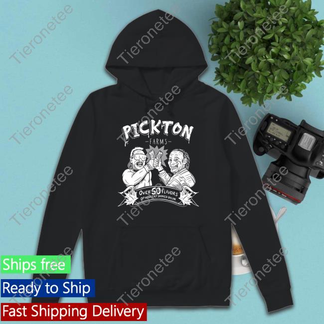 Pickton Farms Over 50 Flavors Of Hookery Smoked Bacon New Shirt