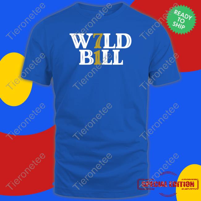 Official Vegas Varsity Merch Wild Bill Speech Triblend Tee