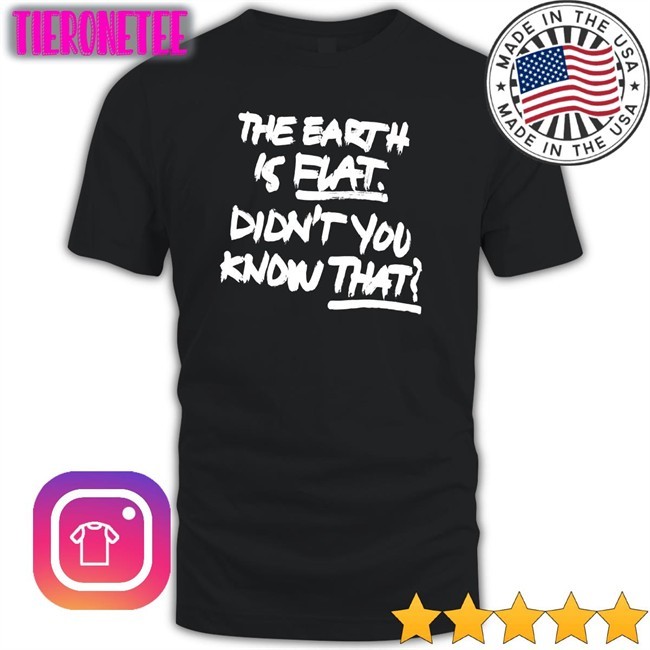 Top Trending Min Yoongi The Earth Is Flat Didn't You Know That Shirt Delilah Min