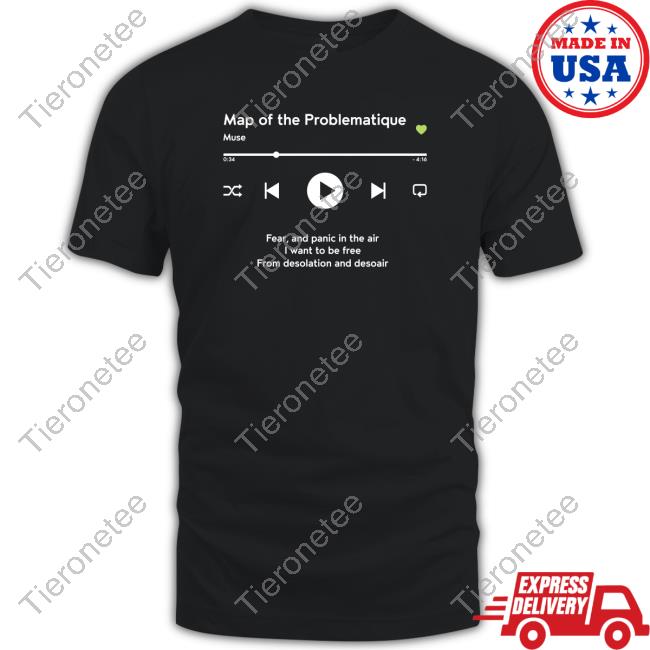 Map Of The Problematique Muse New Shirt