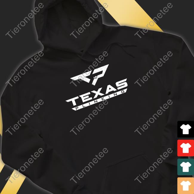 Official Texas Plinking Merch Texas Plinking Logo Hoodie