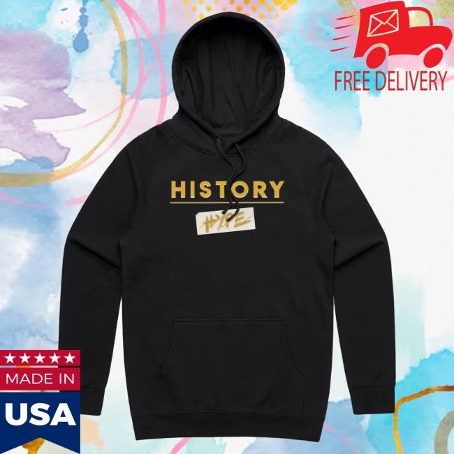 Heritage Since Apparel History Over Hype Tee Black