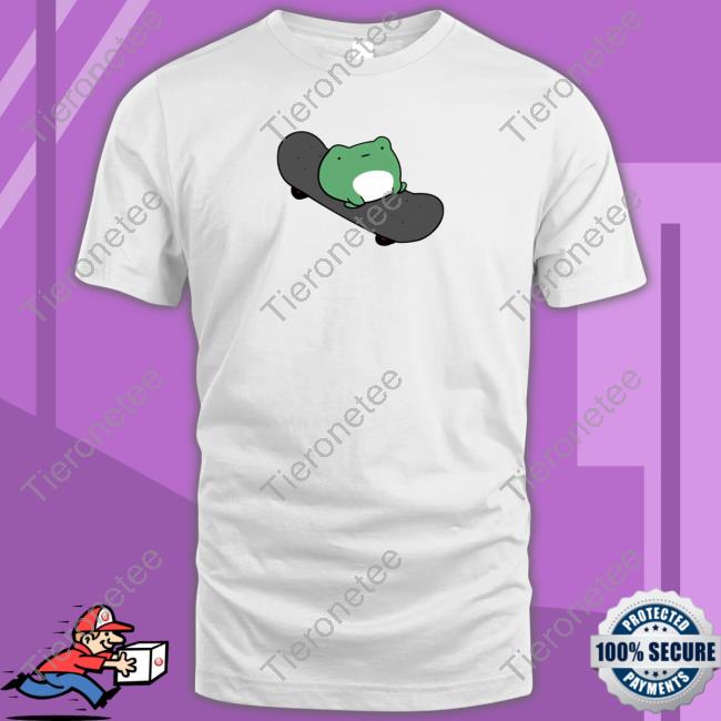 Michelle Of The Otter Skateboard Frog Shirt Michellexotters Hooded Sweatshirt