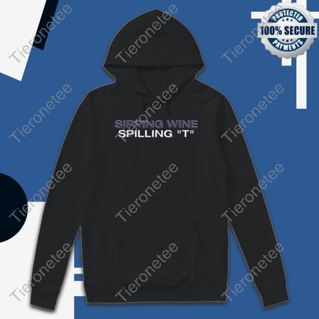 Official Sipping Wine Spilling T Tee