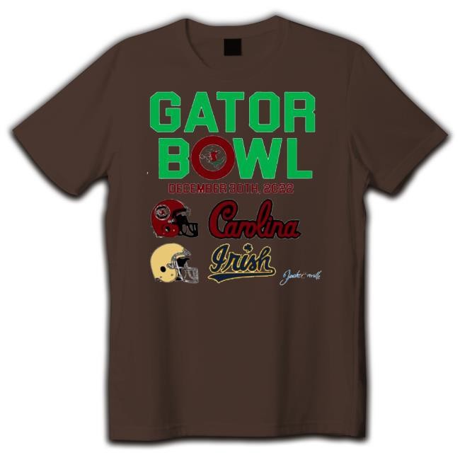 Gator bowl december 30th 2022 carolina irish shirt Long Sleeve