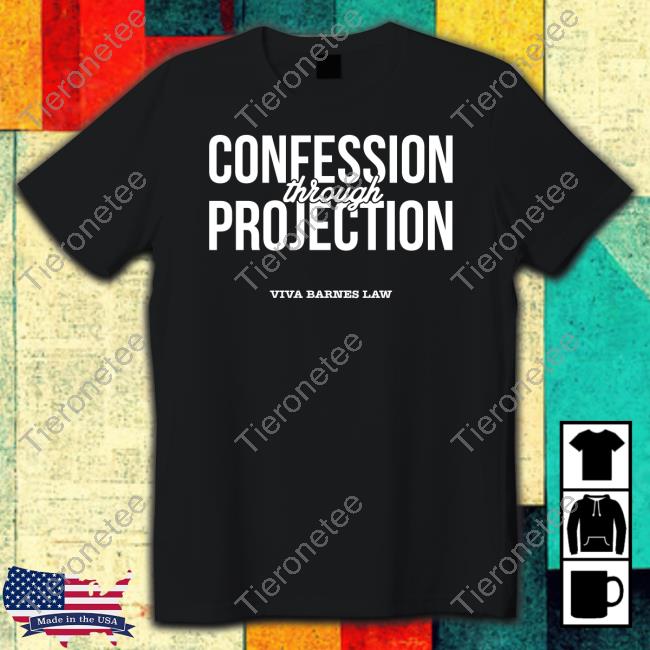 Official Viva Frei Merch Confession Through Projection T Shirts
