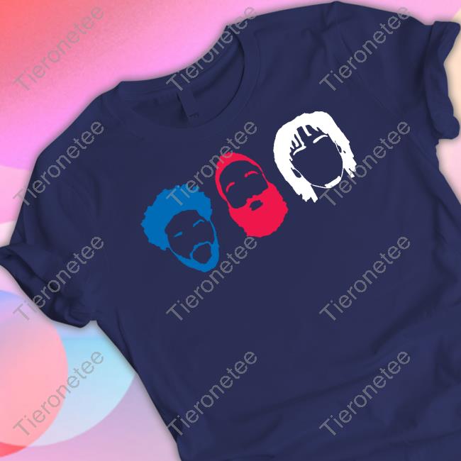 Official Joel Embiid James Harden Tyrese Maxey Tee