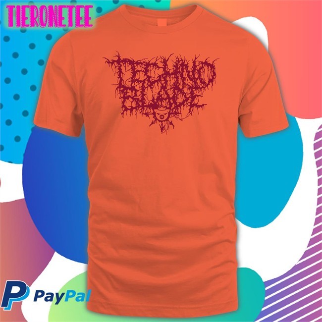 Technoblade Merchandise Black Technoblade Metal Font T Shirt