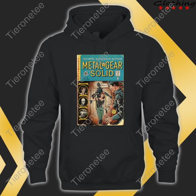 Metal Gear Solid Comic Book Covers Shirts