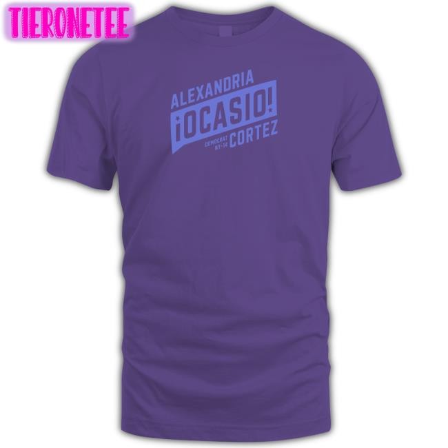 Ocasio Cortez Shop Periwinkle Supporter Elexandria Ocasio Democrat Ny 14 Cortez Shirts Elon Musk
